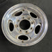 16" EXCURSION 00-05 , aluminum, 5 oval openings Original OEM Wheel Rim - Angle View