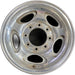 16" EXCURSION 00-05 , aluminum, 5 oval openings Original OEM Wheel Rim - Front View