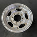 16" EXCURSION 00-05 , aluminum, 5 oval openings Original OEM Wheel Rim - Close-Up Detail