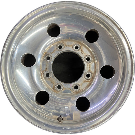 16" EXCURSION 04-05 , aluminum, 6 round holes Original OEM Wheel Rim - Front View
