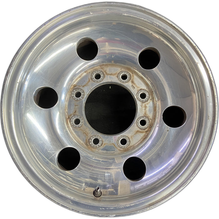 16" EXCURSION 04-05 , aluminum, 6 round holes Original OEM Wheel Rim - Front View