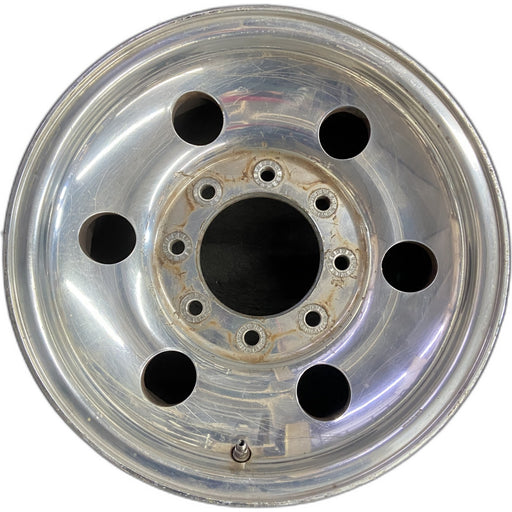 16" EXCURSION 04-05 , aluminum, 6 round holes Original OEM Wheel Rim - Front View