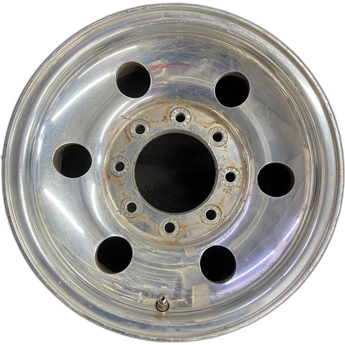 16" EXCURSION 04-05 , aluminum, 6 round holes Original OEM Wheel Rim - Front View