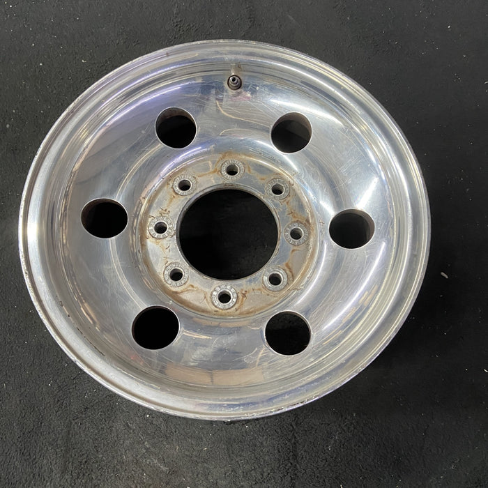 16" EXCURSION 04-05 , aluminum, 6 round holes Original OEM Wheel Rim - Close-Up Detail