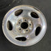 16" FORD F150 PICKUP 00 12mm lugs , 16x7, aluminum, 5 ovals spokes Original OEM - Side Profile