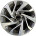 16" CIVIC 16 16x7 alloy gray inlay Sdn Original OEM Wheel Rim - Front View