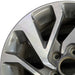 16" CIVIC 16 16x7 alloy gray inlay Sdn Original OEM Wheel Rim - Angle View
