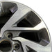 16" CIVIC 16 16x7 alloy gray inlay Sdn Original OEM Wheel Rim - Side Profile
