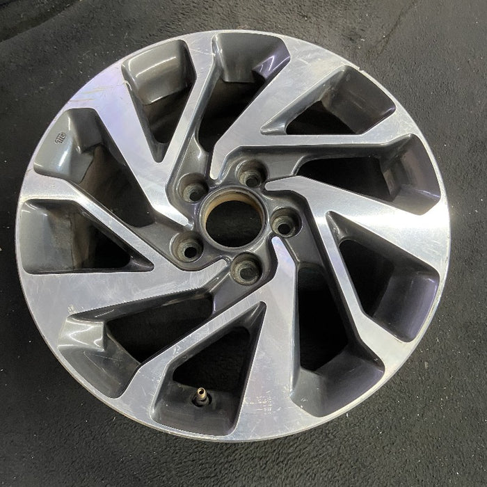 16" CIVIC 16 16x7 alloy gray inlay Sdn Original OEM Wheel Rim - View 7