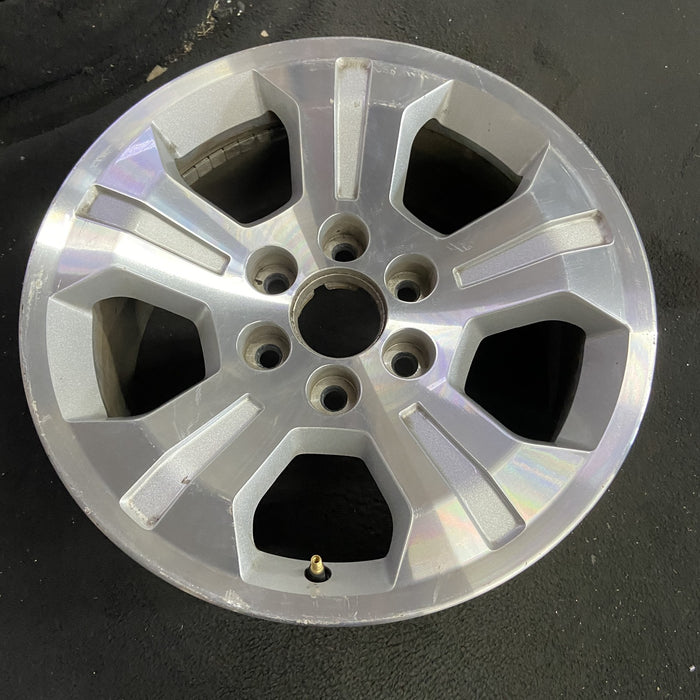 18" SIERRA 1500 PICKUP 19 classic , 18x8.5, 5 spoke, single, natural Original - Side Profile