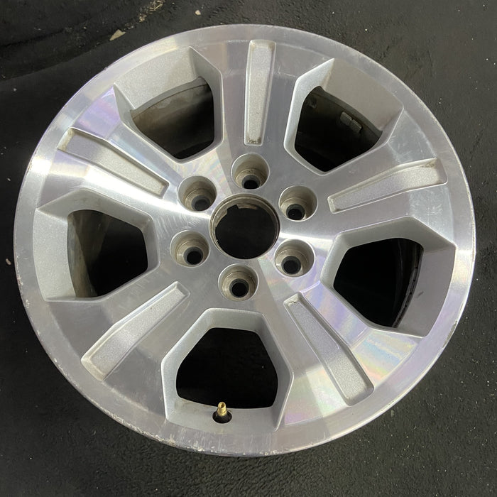 18" SIERRA 1500 PICKUP 19 classic , 18x8.5, 5 spoke, single, natural Original - Side Profile
