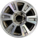 20" TUNDRA 18-21 20x8 , 6 spoke, exposed lug nuts, gray inlay Original OEM - Front View