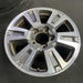 20" TUNDRA 18-21 20x8 , 6 spoke, exposed lug nuts, gray inlay Original OEM - Side Profile