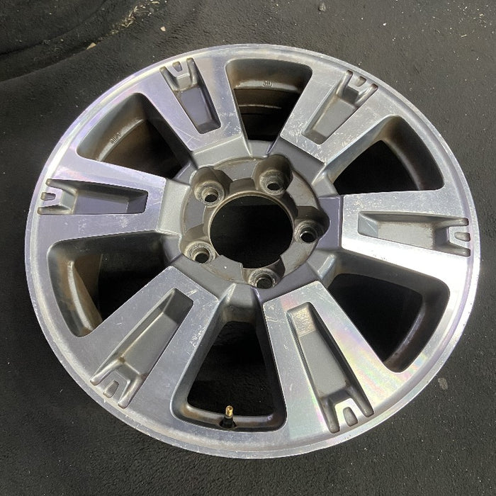 20" TUNDRA 18-21 20x8 alloy 6 spoke exposed lug nuts gray inlay Original OEM - View 7