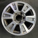 20" TUNDRA 18-21 20x8 alloy 6 spoke exposed lug nuts gray inlay Original OEM - Front View