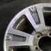20" TUNDRA 18-21 20x8 alloy 6 spoke exposed lug nuts gray inlay Original OEM - Side Profile