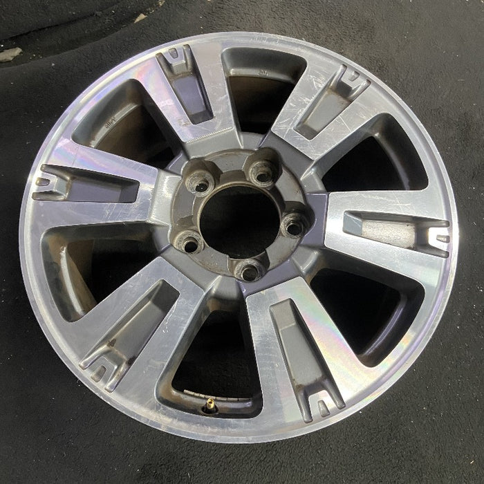 20" TUNDRA 18-21 20x8 alloy 6 spoke exposed lug nuts gray inlay Original OEM - View 7