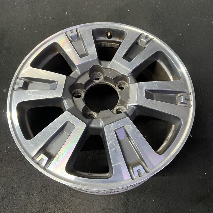 20" TUNDRA 18-21 20x8 alloy 6 spoke exposed lug nuts gray inlay Original OEM - View 8
