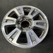 20" TUNDRA 18-21 20x8 , 6 spoke, exposed lug nuts, gray inlay Original OEM - Close-Up Detail