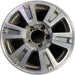 20" TUNDRA 18-21 20x8 , 6 spoke, exposed lug nuts, gray inlay Original OEM - Front View