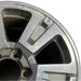 20" TUNDRA 18-21 20x8 alloy 6 spoke exposed lug nuts gray inlay Original OEM - Side Profile