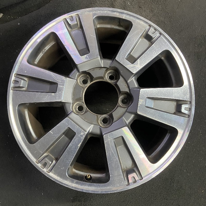 20" TUNDRA 18-21 20x8 alloy 6 spoke exposed lug nuts gray inlay Original OEM - Additional View