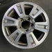 20" TUNDRA 18-21 20x8 , 6 spoke, exposed lug nuts, gray inlay Original OEM - Angle View