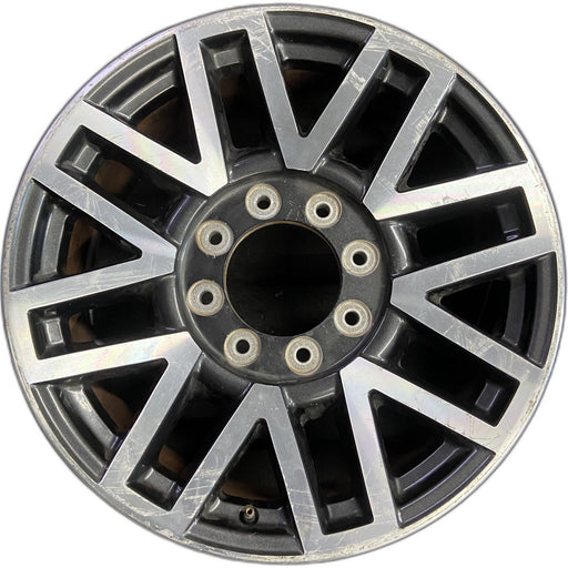 20" FORD F250SD PICKUP 17 20x8 , 16 spoke, , , dark gray pockets Original OEM - Front View