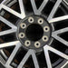 20" FORD F250SD PICKUP 17 20x8 aluminum TPMS 16 spoke 8 split spoke machined - Angle View