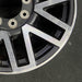 20" FORD F250SD PICKUP 17 20x8 aluminum TPMS 16 spoke 8 split spoke machined - Back View