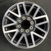 20" FORD F250SD PICKUP 17 20x8 , 16 spoke, , , dark gray pockets Original OEM - Angle View
