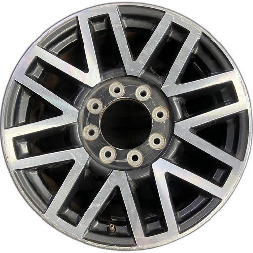 20" FORD F250SD PICKUP 17 20x8 , 16 spoke, , , dark gray pockets Original OEM - Front View