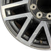 20" FORD F250SD PICKUP 17 20x8 aluminum TPMS 16 spoke 8 split spoke machined - Back View