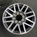 20" FORD F250SD PICKUP 17 20x8 , 16 spoke, , , dark gray pockets Original OEM - Side Profile