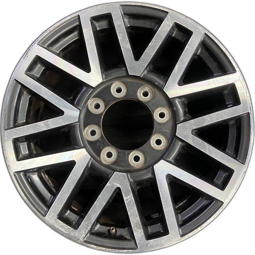 20" FORD F250SD PICKUP 17 20x8 , 16 spoke, , , dark gray pockets Original OEM - Front View