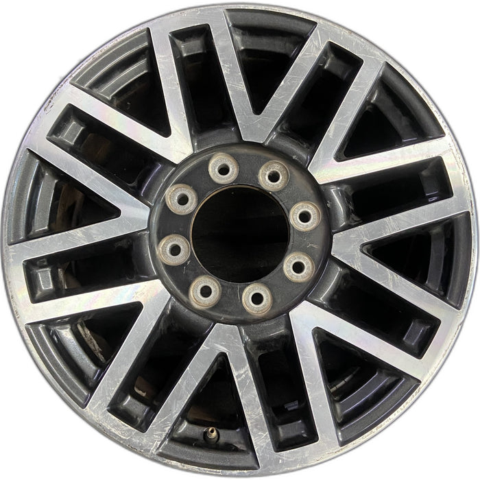 20" FORD F250SD PICKUP 17 20x8 , 16 spoke, , , dark gray pockets Original OEM - Front View