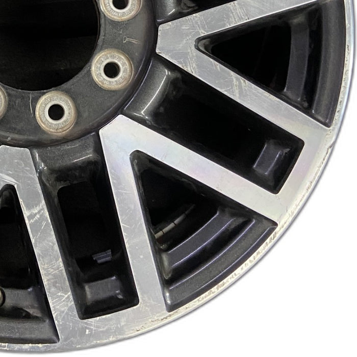 20" FORD F250SD PICKUP 17 20x8 aluminum TPMS 16 spoke 8 split spoke machined - Close-Up Detail
