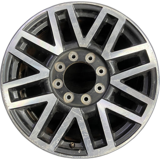 20" FORD F250SD PICKUP 17 20x8 aluminum TPMS 16 spoke 8 split spoke machined - Front View