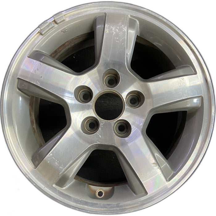 16" PILOT 06-08 16x6.5, alloy, , EX Original OEM Wheel Rim - Front View