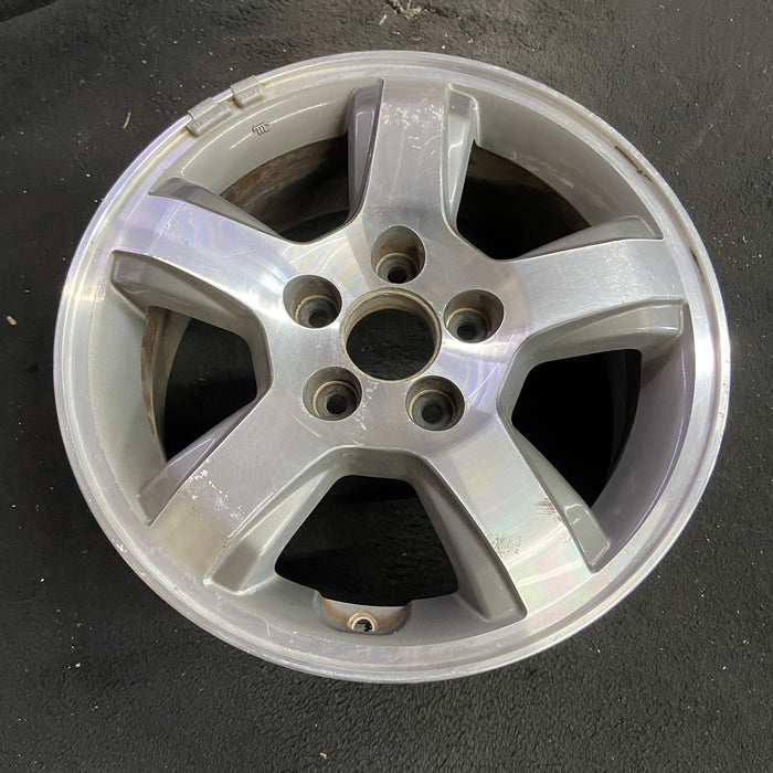 16" PILOT 06-08 16x6.5, alloy, , EX Original OEM Wheel Rim - Side Profile