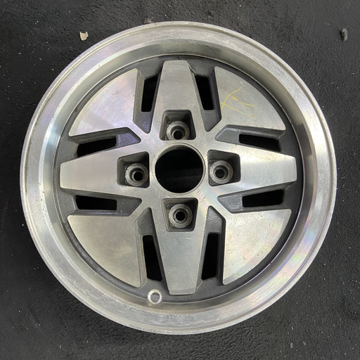 14" 280ZX 79-83 14x5.5 Original OEM Wheel Rim - Angle View