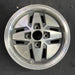 14" 280ZX 79-83 14x5.5 Original OEM Wheel Rim - Angle View