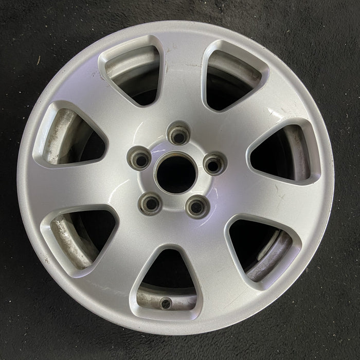 15" AUDI A4 02-05 15x7 Original OEM Wheel Rim - Angle View