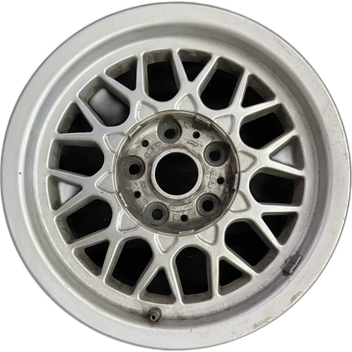 15" BMW 528i 97-00 15x7, alloy, web design Original OEM Wheel Rim - Front View