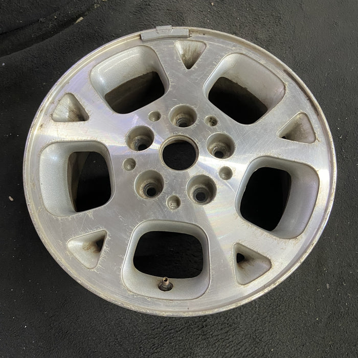 16" GRAND CHEROKEE 01 aluminum, 16x7 Original OEM Wheel Rim - Side Profile