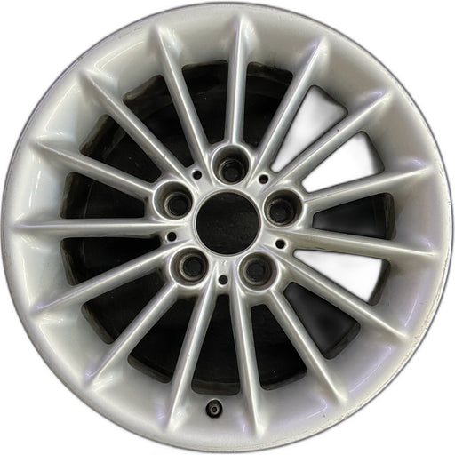 16" BMW 525i 01-03 16x7 , 15 spoke, rounded outer edge Original OEM Wheel Rim - Front View