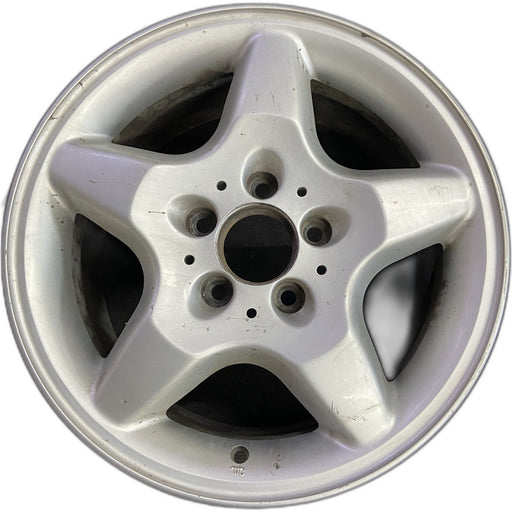 16" MERCEDES ML-CLASS 98 163 Type; , 16x8 Original OEM Wheel Rim - Front View