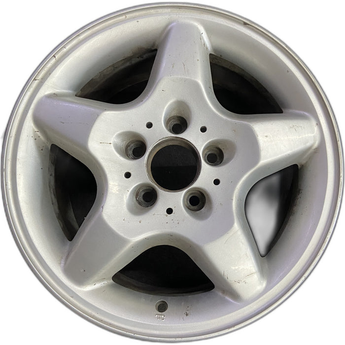 16" MERCEDES ML-CLASS 98 163 Type; , 16x8 Original OEM Wheel Rim - Front View