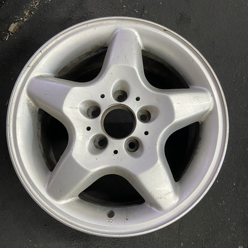 16" MERCEDES ML-CLASS 98 163 Type; , 16x8 Original OEM Wheel Rim - Angle View
