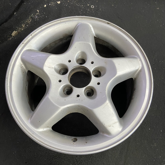 16" MERCEDES ML-CLASS 98 163 Type; , 16x8 Original OEM Wheel Rim - Side Profile